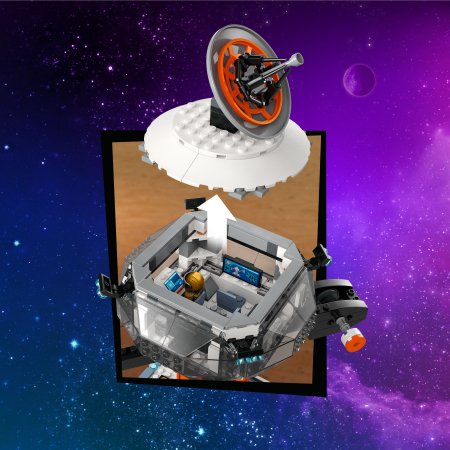 60434 LEGO® City Kosmosa Bāze Un Raķešu Pacelšanās Laukums 