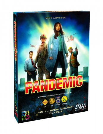 BRAIN GAMES spēle Pandemic (LV), BRG#PANDLV BRG#PANDLV