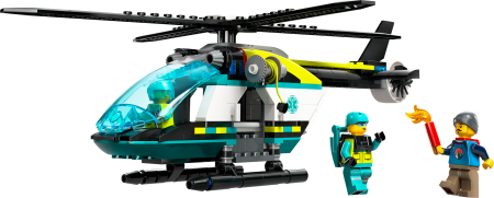 60405 LEGO® City Ārkārtas Glābšanas Helikopters 