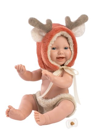 LLORENS mini zēns Reindeer 30cm, 63202 