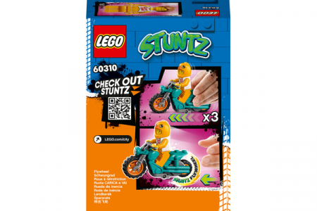 60310 LEGO® City Stunt Cāļa triku motocikls 60310