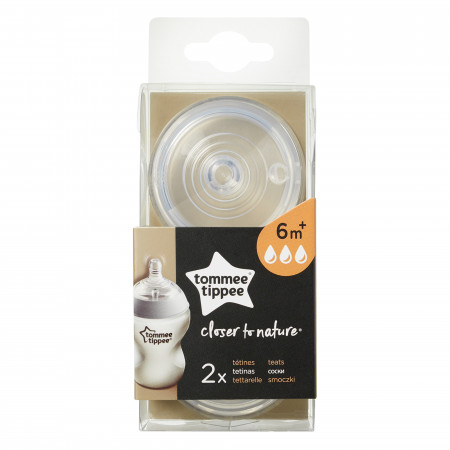 Tommee Tippee knupis, ātrs  Easi-Vent, 2gb., 42112453 42112452