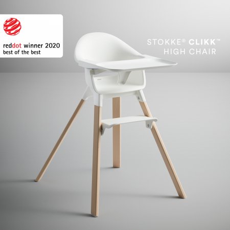STOKKE Bērnu barošanas krēsliņš CLIKK White 552004 552004
