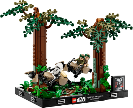 75353 LEGO® Star Wars™ Diorāma: Endor™ ātrgaitas pakaļdzīšanās 75353