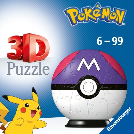 "RAVENSBURGER 3D puzle ""Pokemon Master bumba"", 54 gab., 11564" 11564