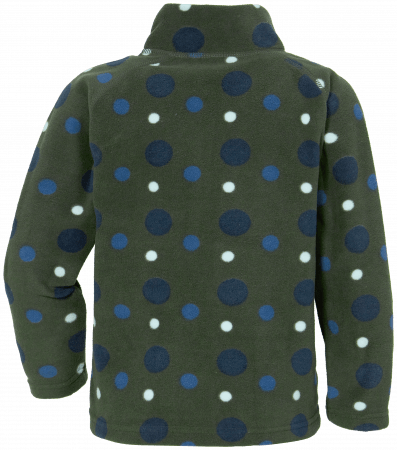 DIDRIKSONS flīss džemperis ar rāvējslēdzēju MONTE 7, tumši zaļs, 90 cm, 504404-494 504404-494-80