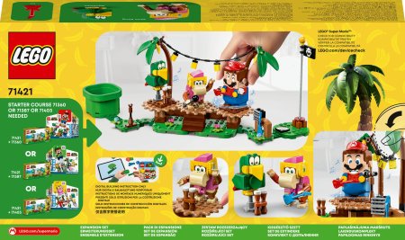 71421 LEGO® Super Mario™ Dixie Kong Jungle Jam paplašinājuma maršruts 71421