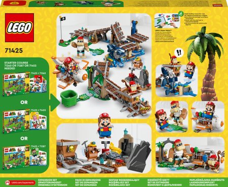 71425 LEGO® Super Mario™ Diddy Kong brauciens raktuvēs: paplašinājuma maršruts 71425