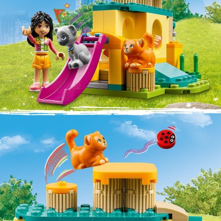 42612 LEGO® Friends Kaķu Rotaļlaukuma Piedzīvojums 
