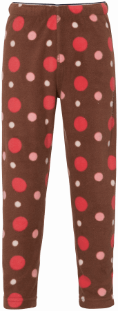 DIDRIKSONS flīsa bikses MONTE, brūni/rozā, 110 cm, 504465-493 504465-493-140