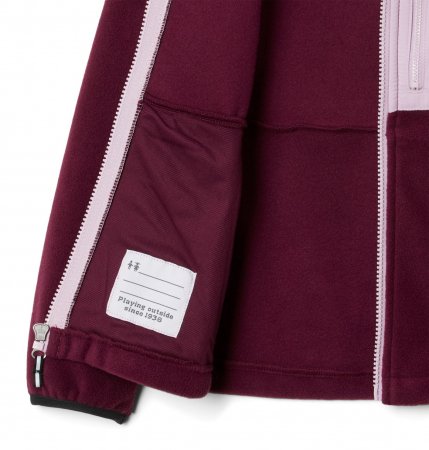 COLUMBIA flīss džemperis ar rāvējslēdzēju FAST TREK™ III, rozā, 152 cm, 1887852-616 1887852-616-152