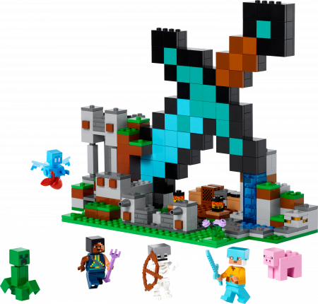 21244 LEGO® Minecraft™ Zobenu priekšpostenis 21244