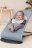 BABYBJÖRN šūpuļkrēsls BALANCE SOFT COTTON/JERSEY, blue/grey, 005045 005045