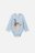 COCCODRILLO bodijs ar garām piedurknēm DESERT EXPLORER NEWBORN, zils, WC4112101DEN-014-0 