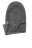 BABYBJÖRN pārvalks BLISS 3D Jersey, charcoal grey, 12076 