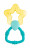 CANPOL BABIES ūdens zobgrauznis ar grabuli Burvju Nūjiņa, dzeltena, 56/152_yel 56/152_yel