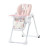 KINDERKRAFT bērnu barošanas krēsliņš YUMMY Pink KKKYUMMPNK0000