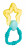 CANPOL BABIES ūdens zobgrauznis ar grabuli Burvju Nūjiņa, dzeltena, 56/152_yel 56/152_yel