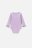 COCCODRILLO bodijs ar garām piedurknēm GARDEN ENGLISH NEWBORN, violeti, WC4112102GEN-016-0 
