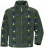 DIDRIKSONS flīss džemperis ar rāvējslēdzēju MONTE 7, tumši zaļs, 90 cm, 504404-494 504404-494-80