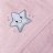 CEBA BABY dvielis ar kapuci, Star Pink, 100x100, Ceba Baby, W-815-302-631 W-815-302-631
