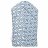MOTHERHOOD kokvilnas muslīna sega, zila, 100x120cm, divslāņu, 056/170 056/170
