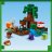 21240 LEGO® Minecraft™ Piedzīvojums purvā 21240