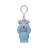 JABBER BALL Emotional toy keychain "Jabb-A-Boo" Blue dog, JB-17042 JB-17042