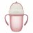CANPOL BABIES pudelīte ar silikona salmiņu 210ml Matt, rozā 9m+, 56/522_pin 56/522_pin
